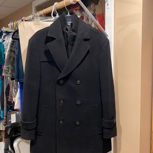 Men’s Ralph Lauren Black Wool Coat